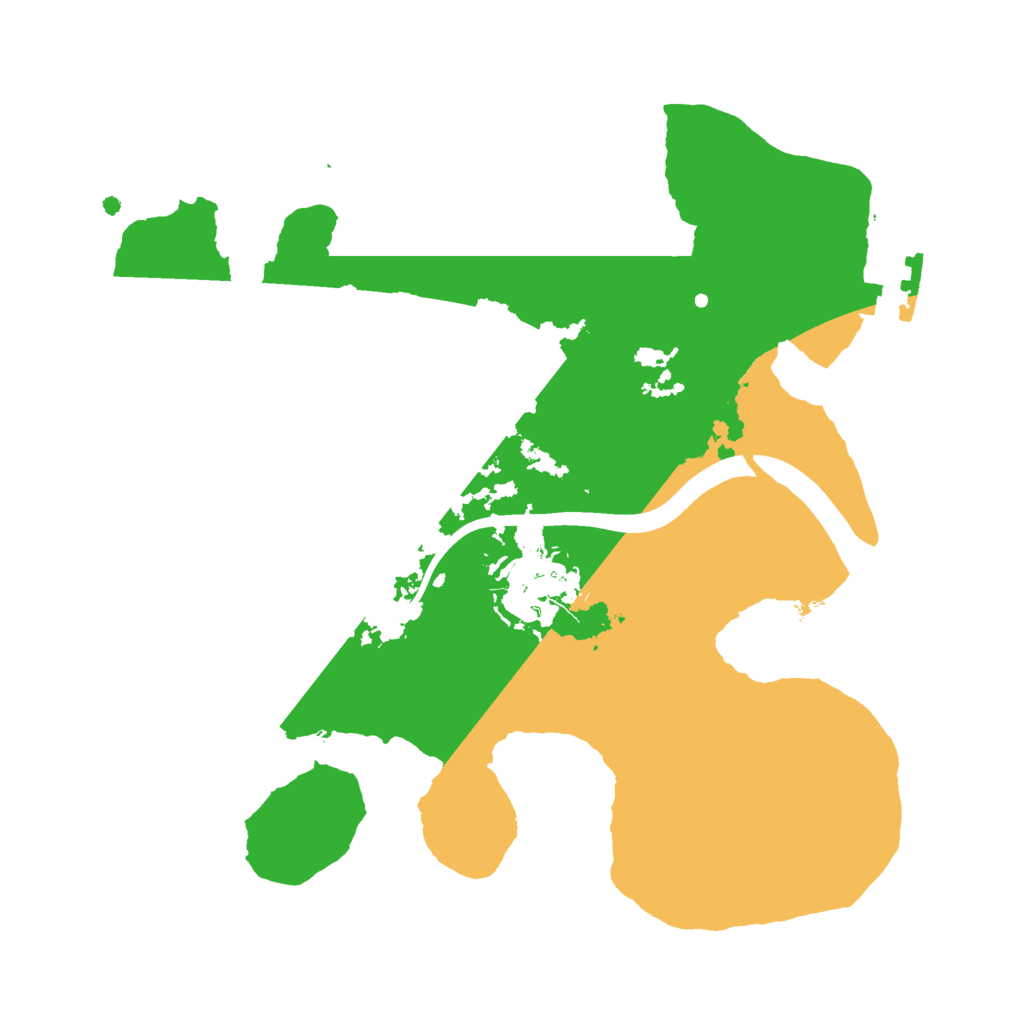 Biome Rust Map: Procedural Map, Size: 2250, Seed: 69133769