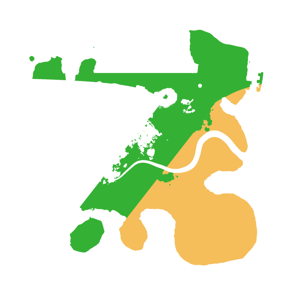 Biome Rust Map: Procedural Map, Size: 2250, Seed: 69133769
