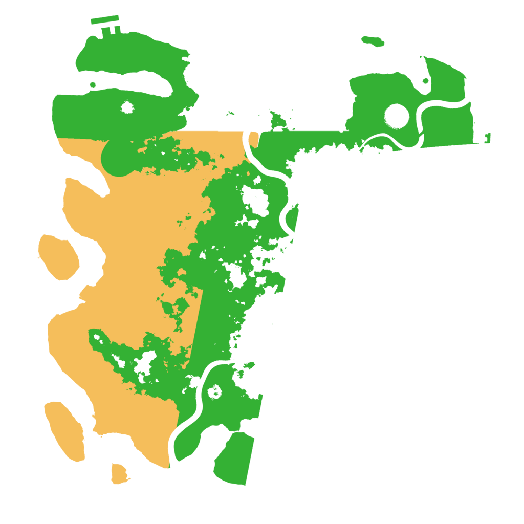 Biome Rust Map: Procedural Map, Size: 3800, Seed: 633515629