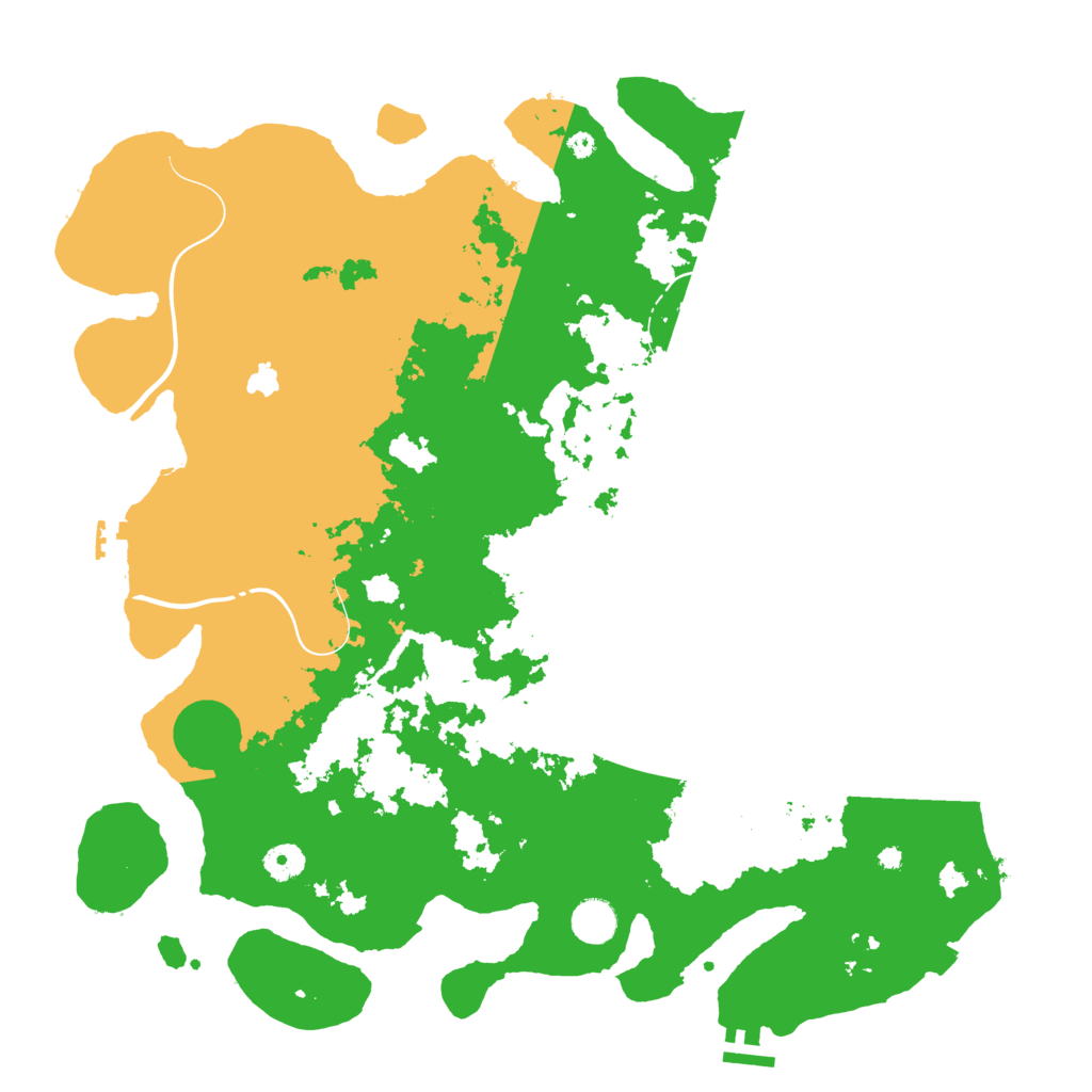 Biome Rust Map: Procedural Map, Size: 4250, Seed: 1789910494