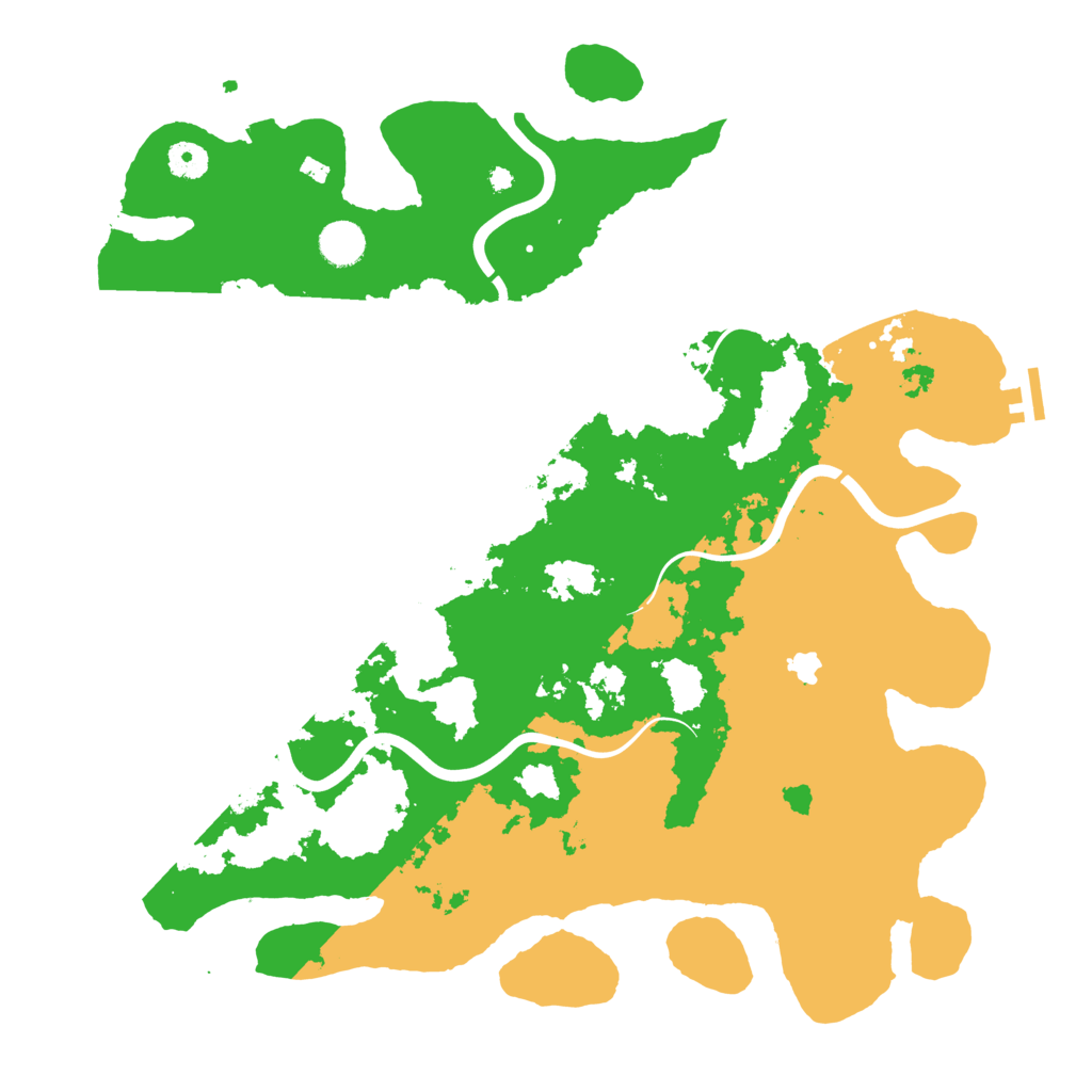 Biome Rust Map: Procedural Map, Size: 4200, Seed: 1512181018