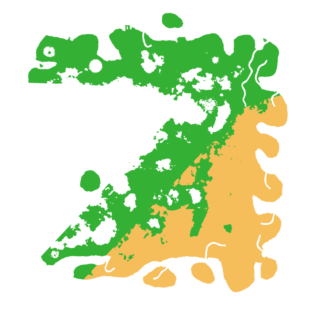 Biome Rust Map: Procedural Map, Size: 4200, Seed: 1512181018