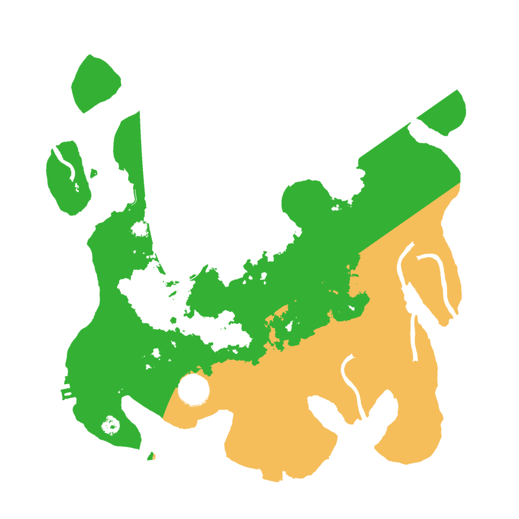 Biome Rust Map: Procedural Map, Size: 3000, Seed: 316086308