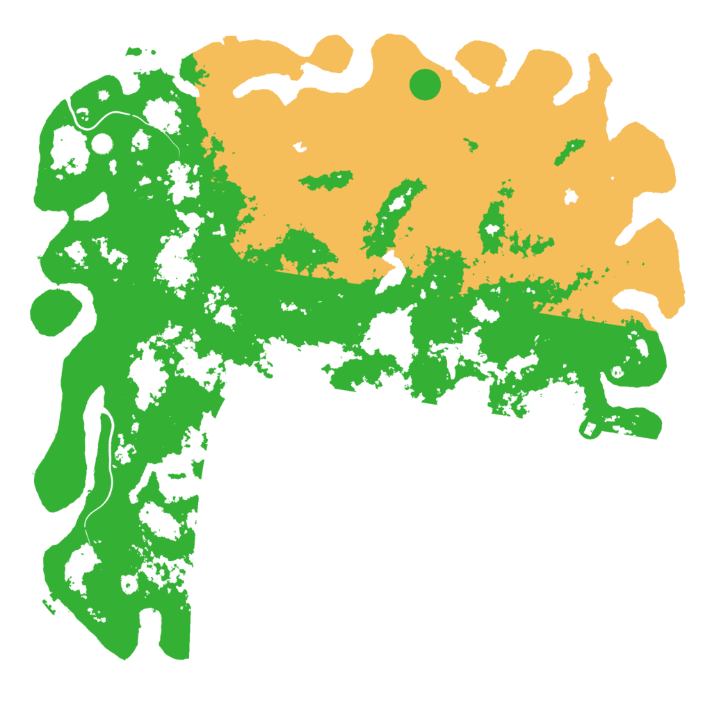 Biome Rust Map: Procedural Map, Size: 6000, Seed: 649204817