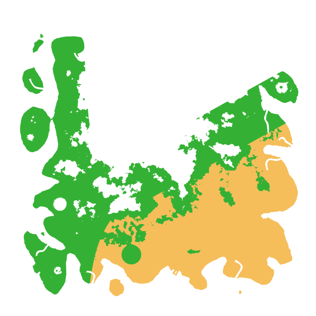 Biome Rust Map: Procedural Map, Size: 4250, Seed: 456962277