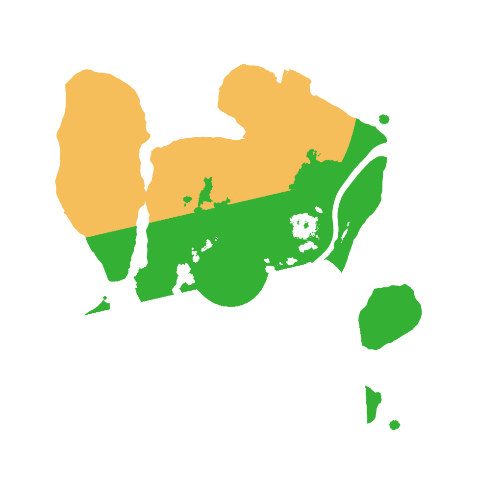 Biome Rust Map: Procedural Map, Size: 2000, Seed: 202147096