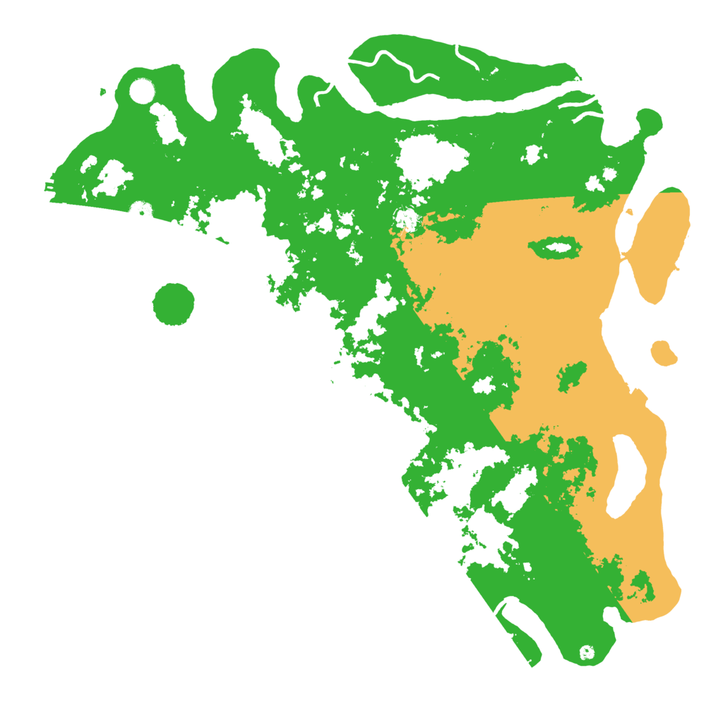 Biome Rust Map: Procedural Map, Size: 5000, Seed: 420469569