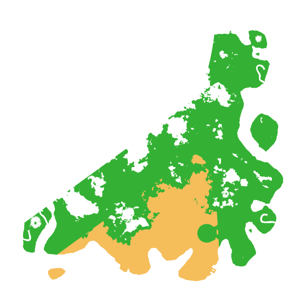 Biome Rust Map: Procedural Map, Size: 4250, Seed: 449725614