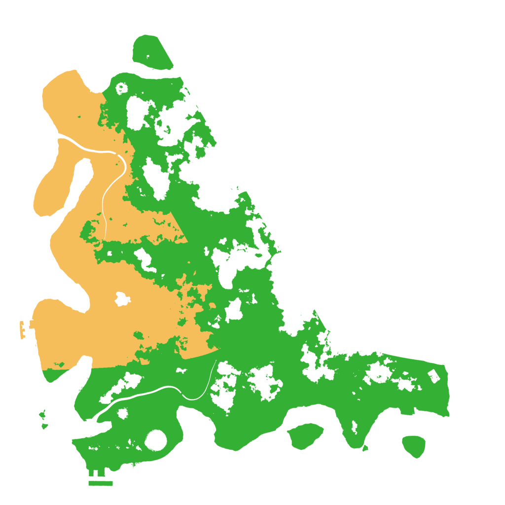 Biome Rust Map: Procedural Map, Size: 4250, Seed: 4563185