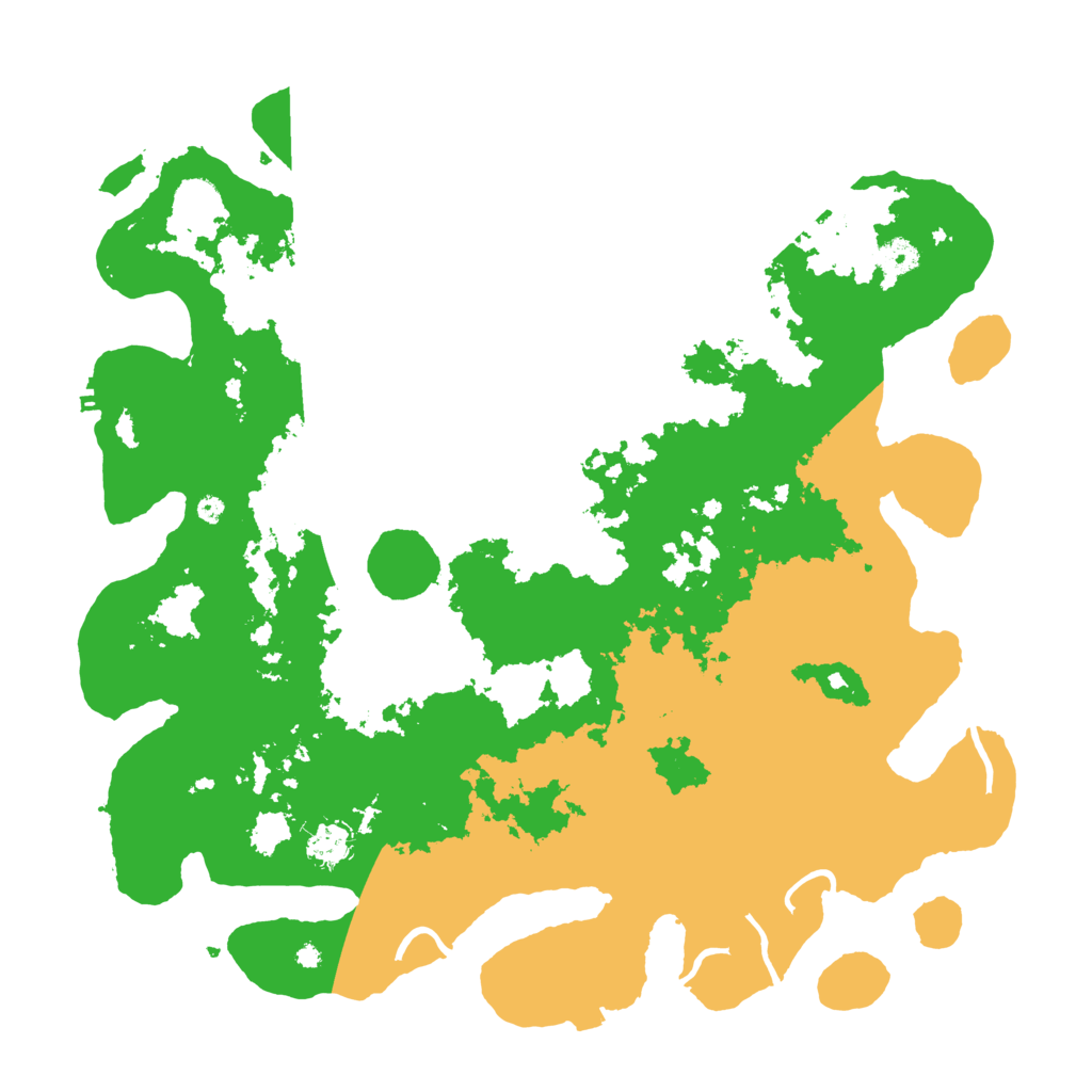 Biome Rust Map: Procedural Map, Size: 4250, Seed: 53968