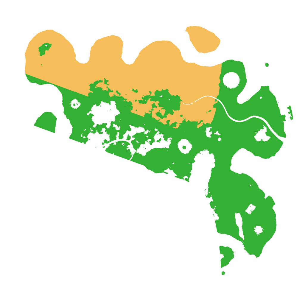 Biome Rust Map: Procedural Map, Size: 3300, Seed: 2066614839