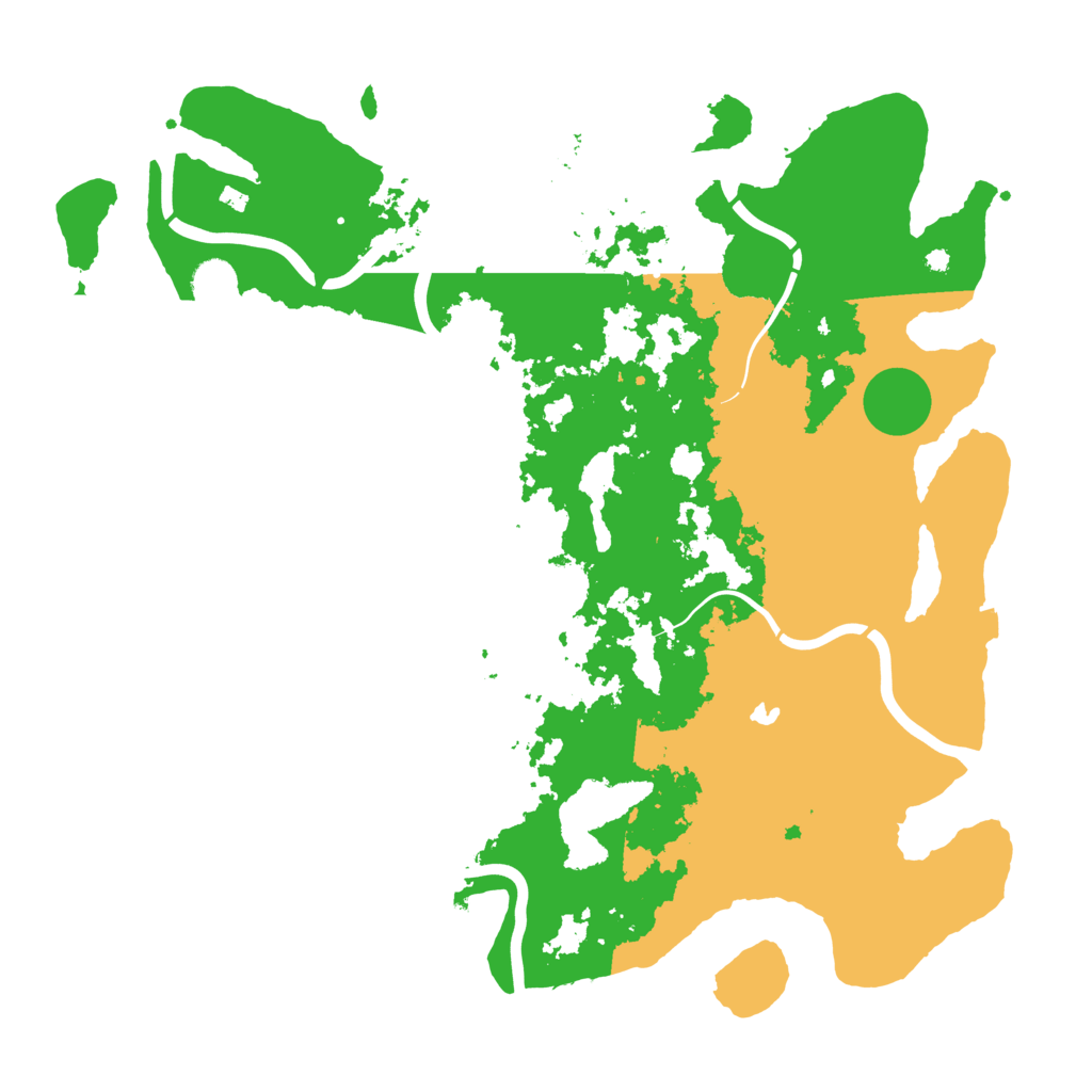 Biome Rust Map: Procedural Map, Size: 4250, Seed: 554060060