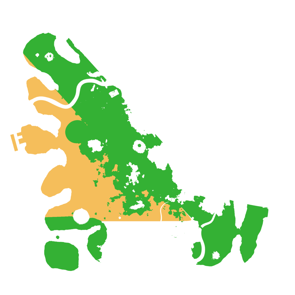 Biome Rust Map: Procedural Map, Size: 3500, Seed: 1757007675