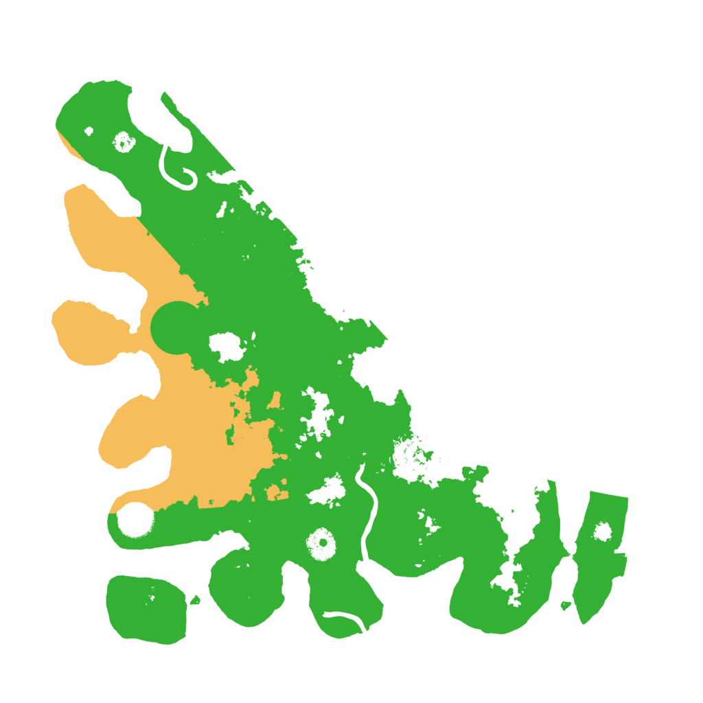 Biome Rust Map: Procedural Map, Size: 3500, Seed: 1757007675