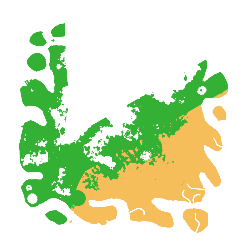 Biome Rust Map: Procedural Map, Size: 4250, Seed: 535428075