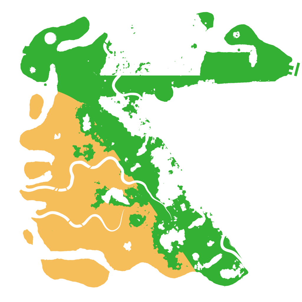 Biome Rust Map: Procedural Map, Size: 4500, Seed: 315308065