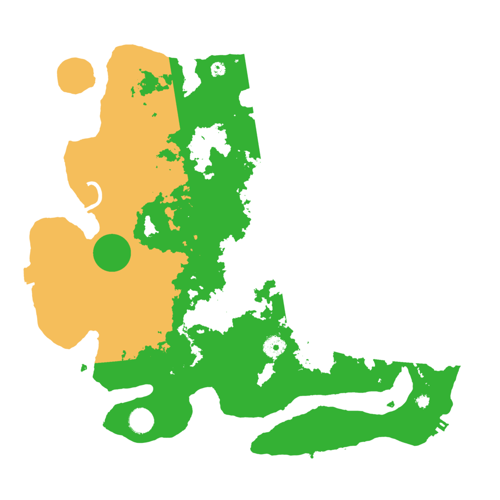 Biome Rust Map: Procedural Map, Size: 3500, Seed: 1824777