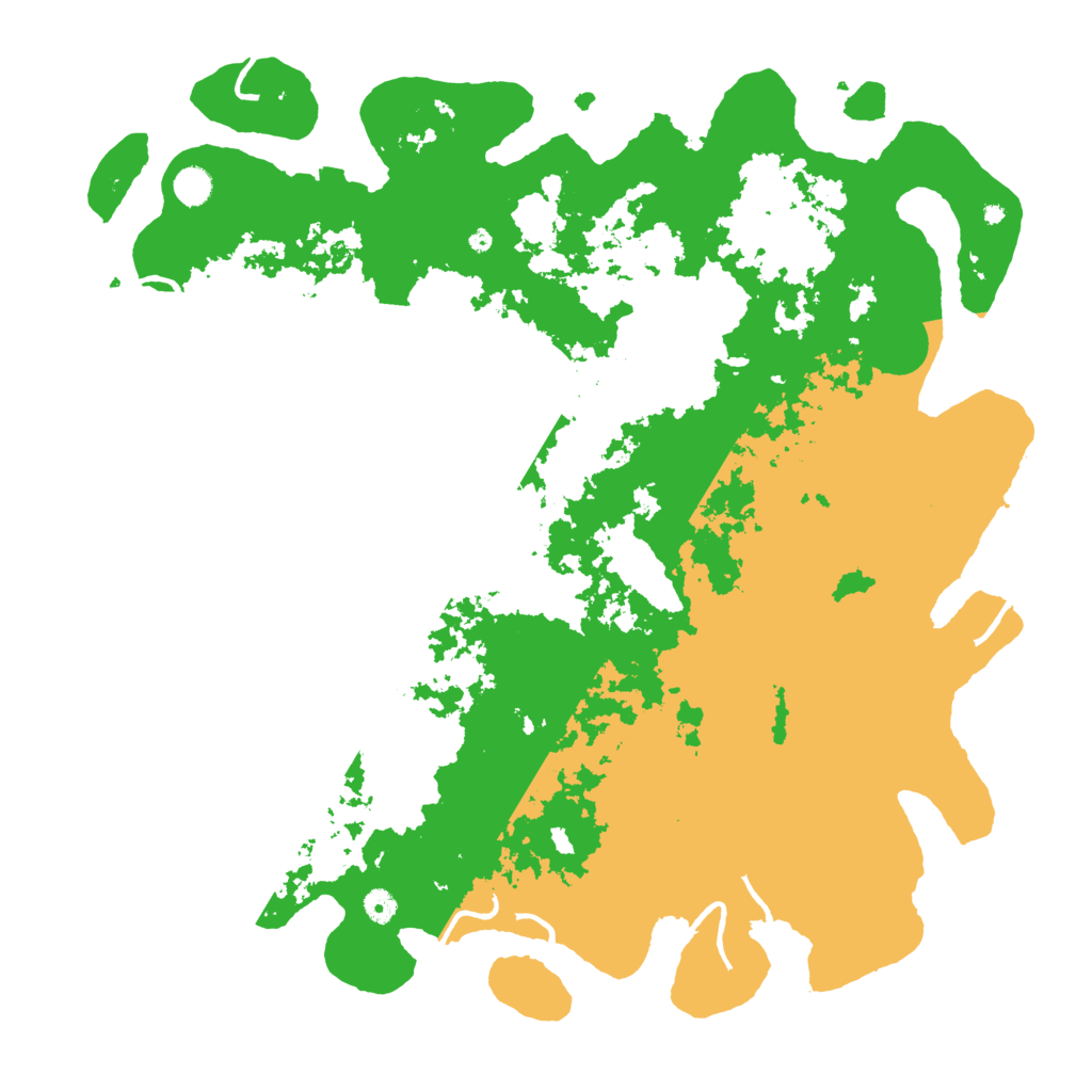 Biome Rust Map: Procedural Map, Size: 5000, Seed: 88765443