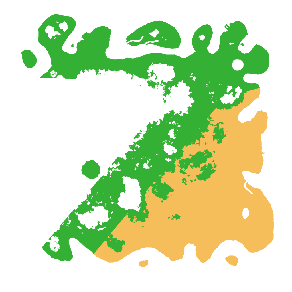 Biome Rust Map: Procedural Map, Size: 4500, Seed: 144185248