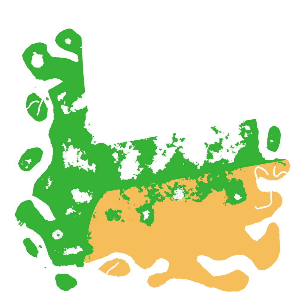 Biome Rust Map: Procedural Map, Size: 4600, Seed: 123211111