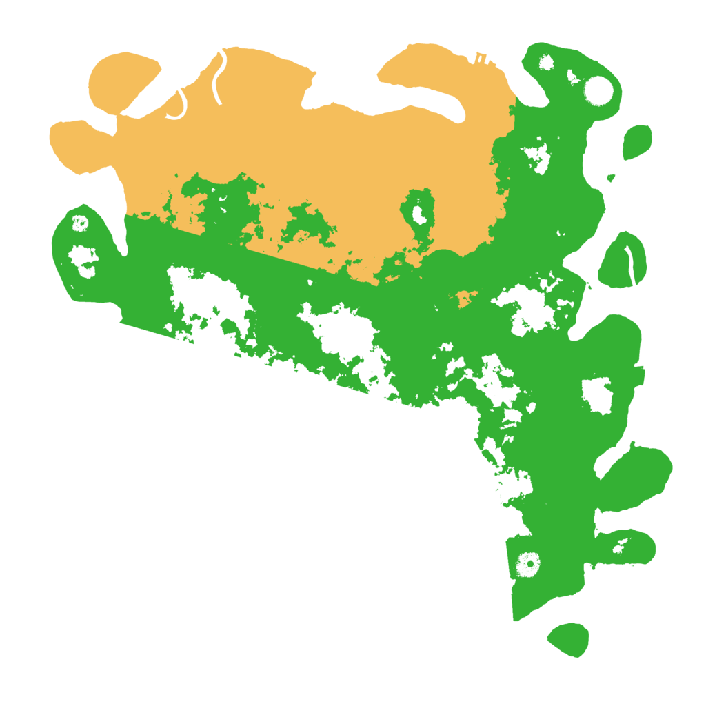 Biome Rust Map: Procedural Map, Size: 4300, Seed: 1585889036