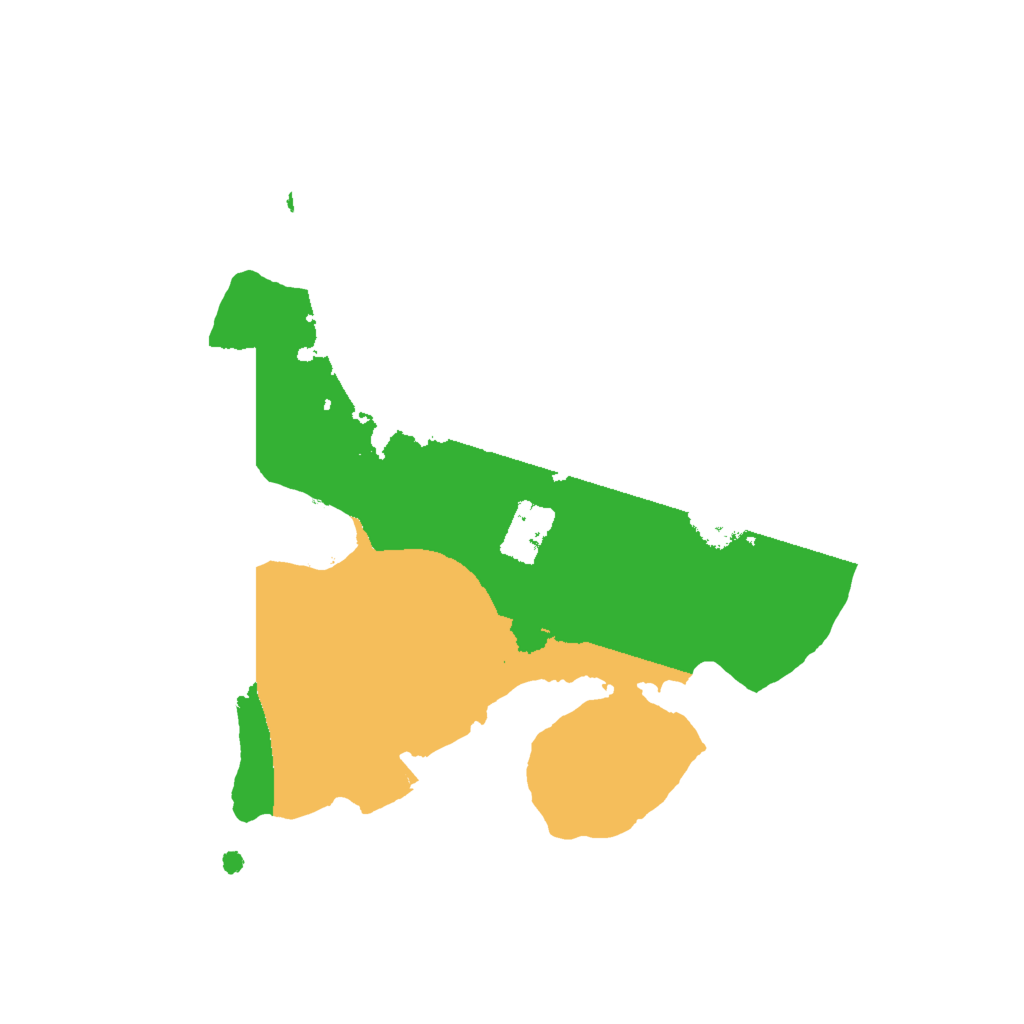 Biome Rust Map: Procedural Map, Size: 1855, Seed: 13825