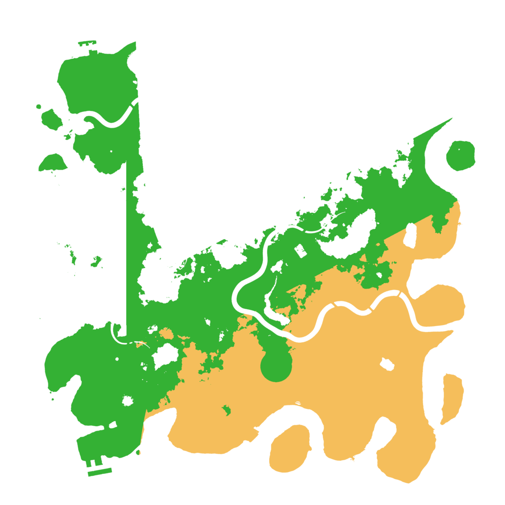 Biome Rust Map: Procedural Map, Size: 4250, Seed: 1893665764