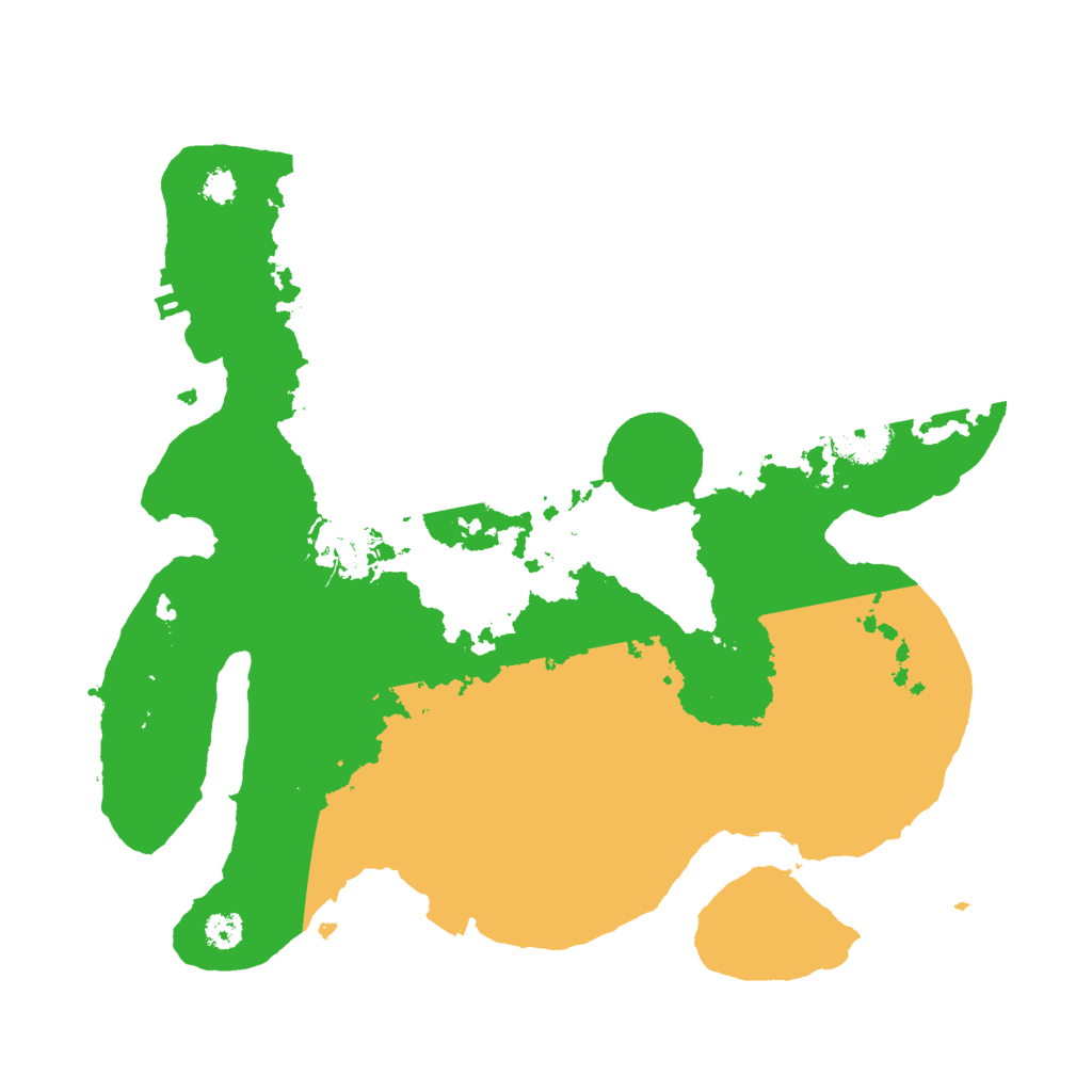 Biome Rust Map: Procedural Map, Size: 3000, Seed: 55636