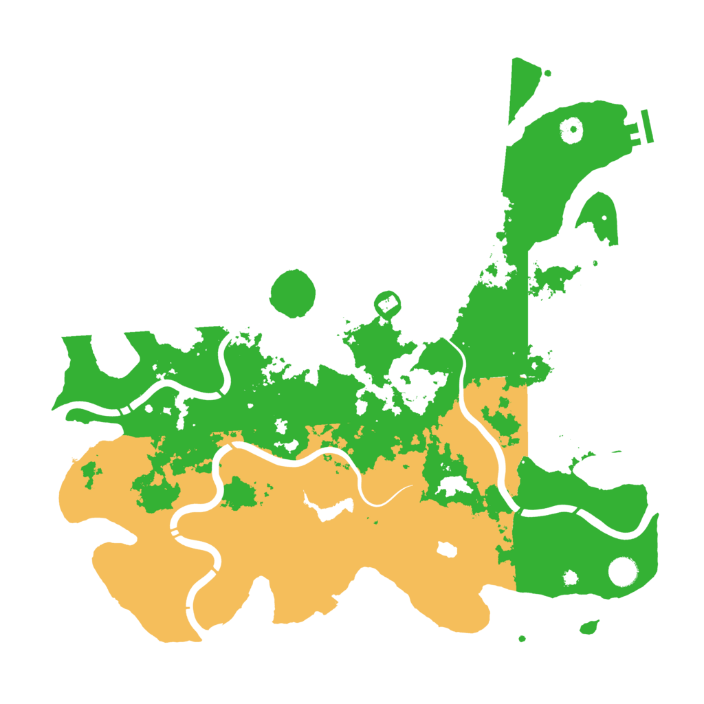 Biome Rust Map: Procedural Map, Size: 4250, Seed: 961486975