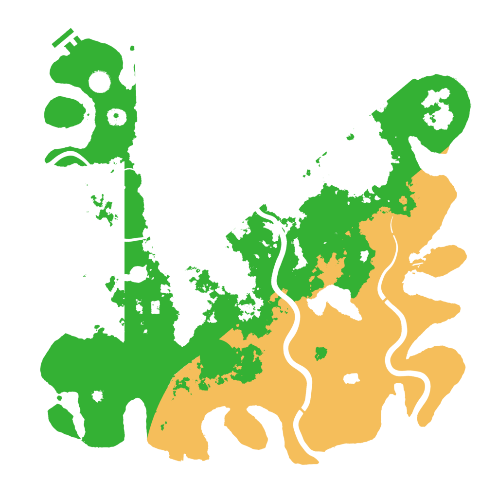 Biome Rust Map: Procedural Map, Size: 4000, Seed: 1793246340