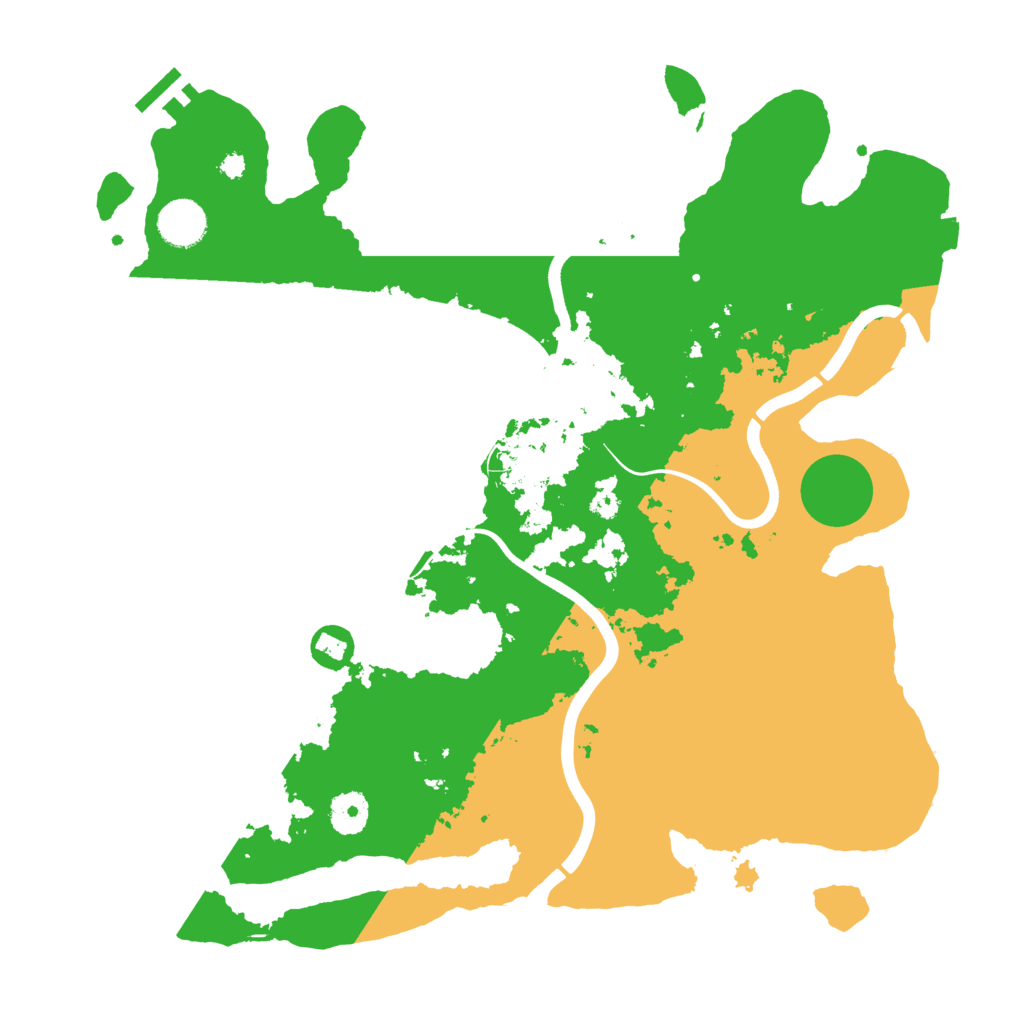 Biome Rust Map: Procedural Map, Size: 3750, Seed: 11042024