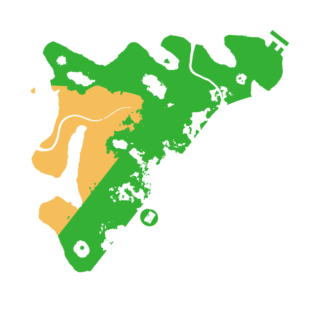 Biome Rust Map: Procedural Map, Size: 3000, Seed: 382808561