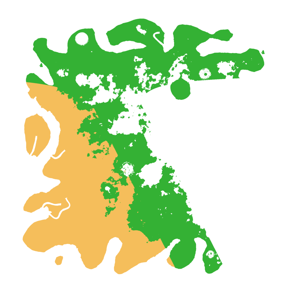 Biome Rust Map: Procedural Map, Size: 4000, Seed: 9939