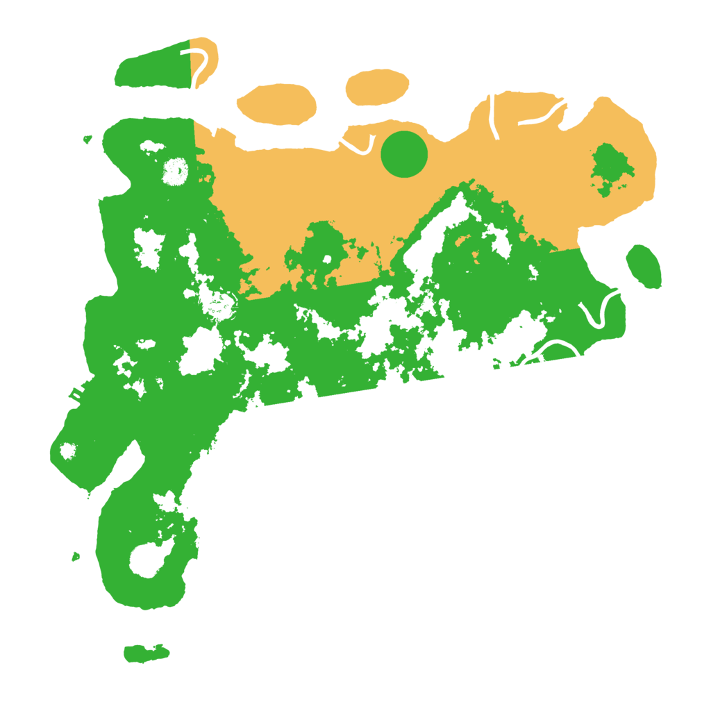 Biome Rust Map: Procedural Map, Size: 4000, Seed: 32389