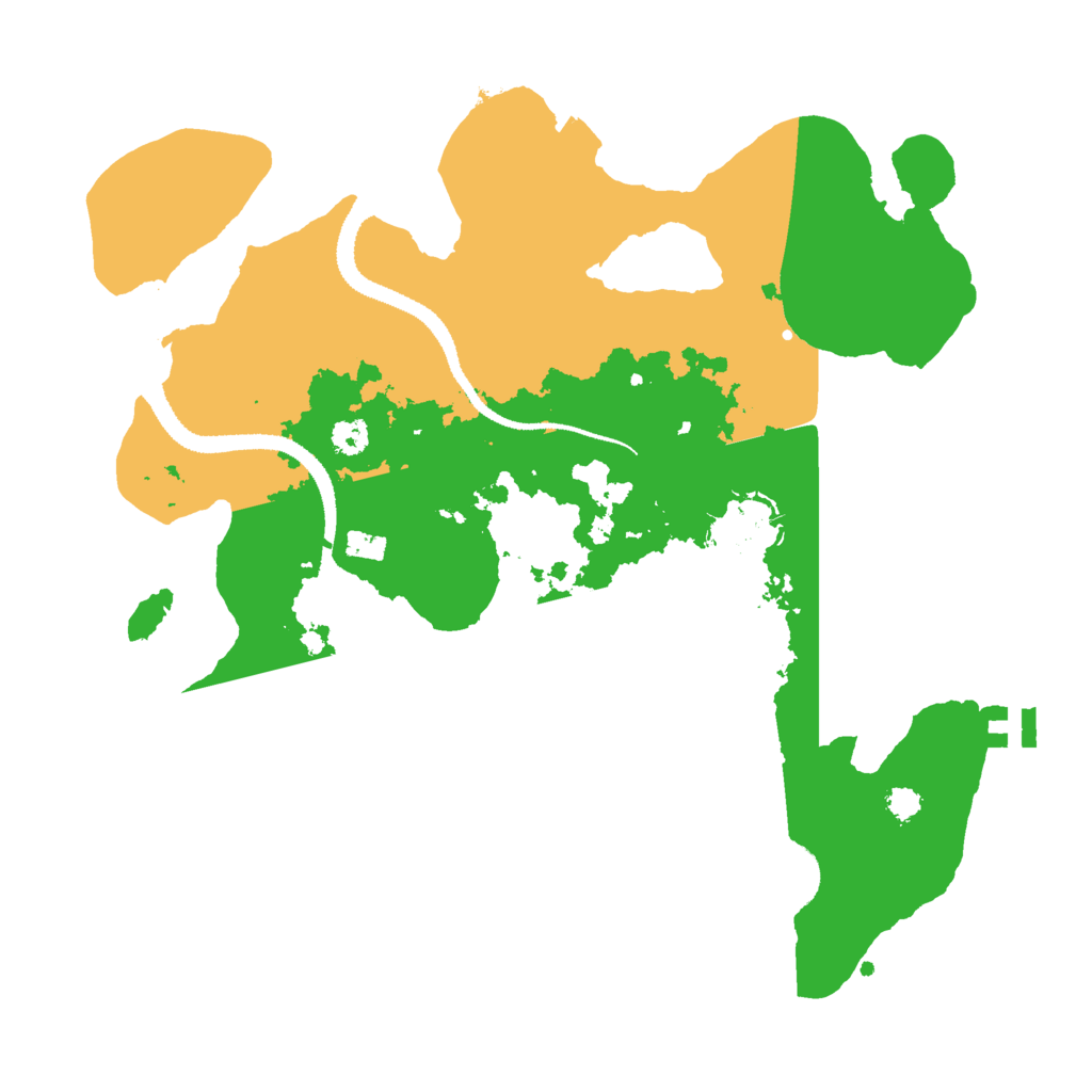 Biome Rust Map: Procedural Map, Size: 3000, Seed: 1746052738