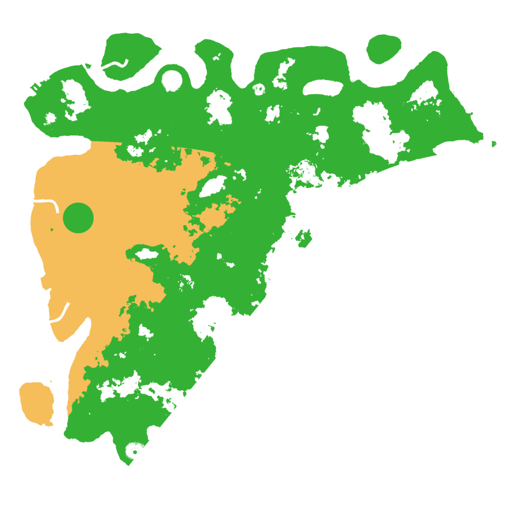 Biome Rust Map: Procedural Map, Size: 4500, Seed: 11045369