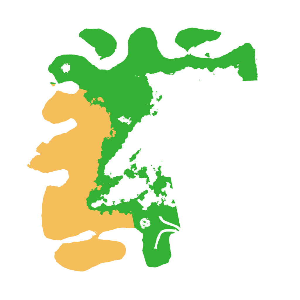 Biome Rust Map: Procedural Map, Size: 3000, Seed: 838