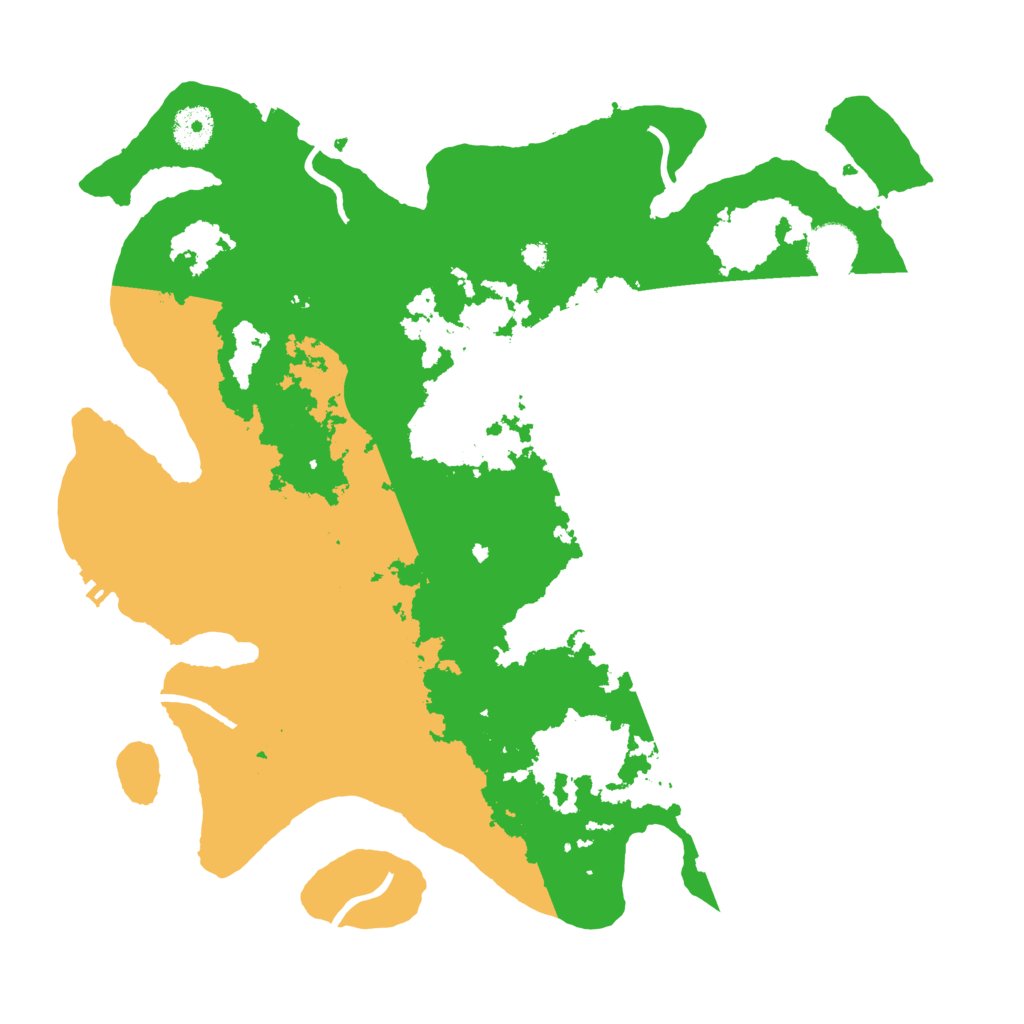 Biome Rust Map: Procedural Map, Size: 3650, Seed: 420000778