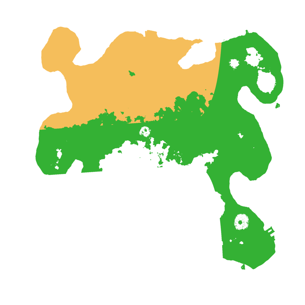 Biome Rust Map: Procedural Map, Size: 3000, Seed: 1570307813