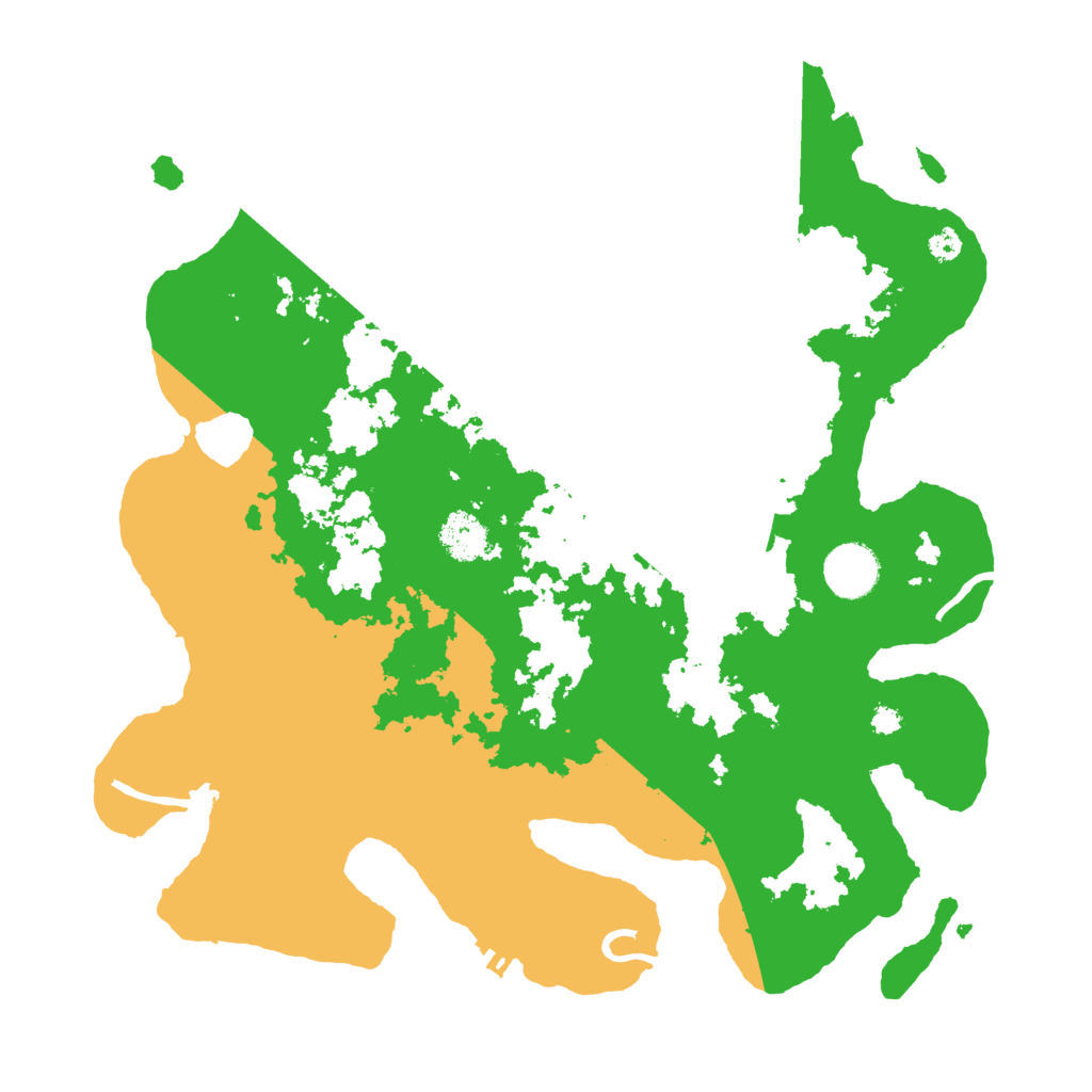 Biome Rust Map: Procedural Map, Size: 3500, Seed: 1929549233