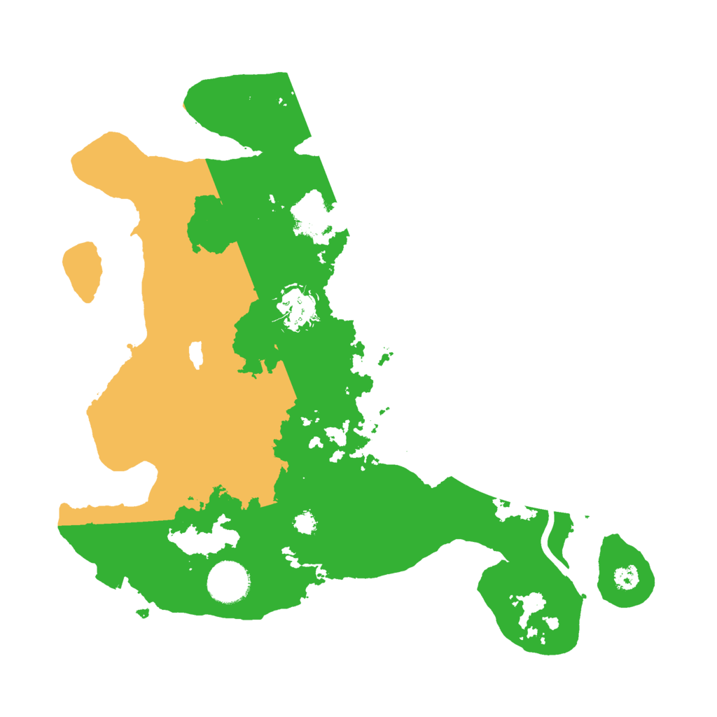 Biome Rust Map: Procedural Map, Size: 3000, Seed: 2139431315