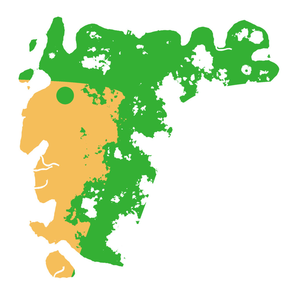 Biome Rust Map: Procedural Map, Size: 4500, Seed: 1516000921
