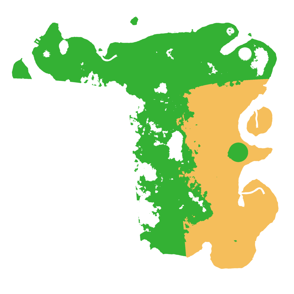 Biome Rust Map: Procedural Map, Size: 4000, Seed: 1297072111