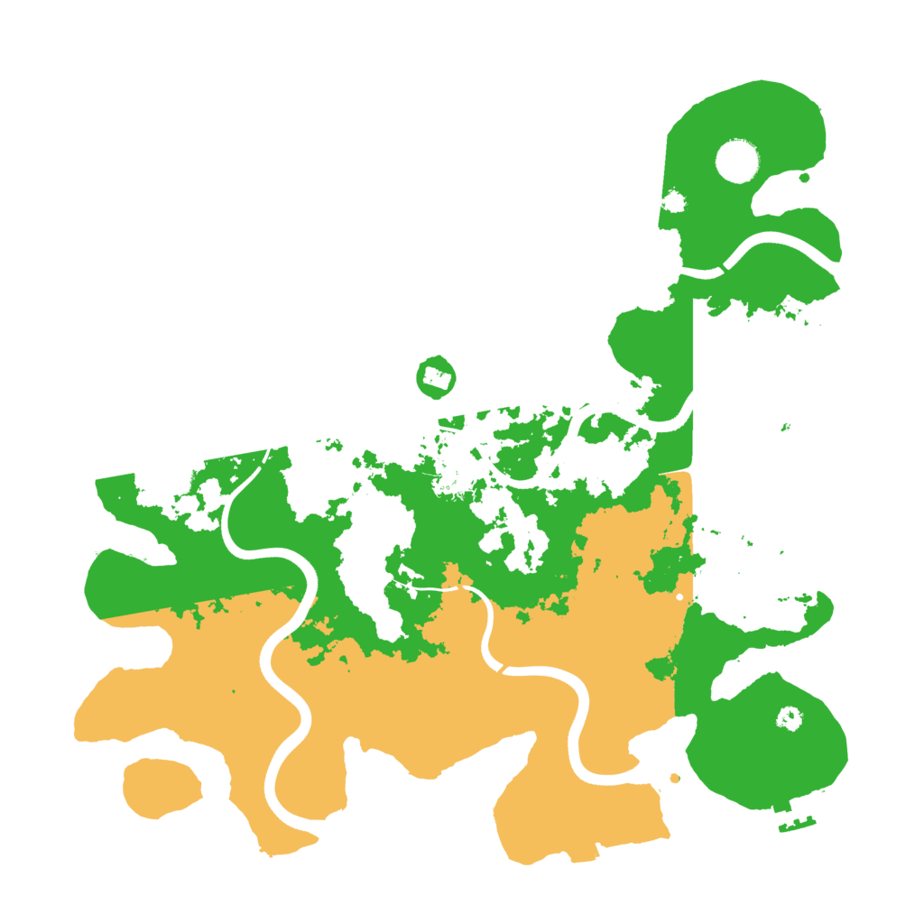Biome Rust Map: Procedural Map, Size: 3750, Seed: 324276587