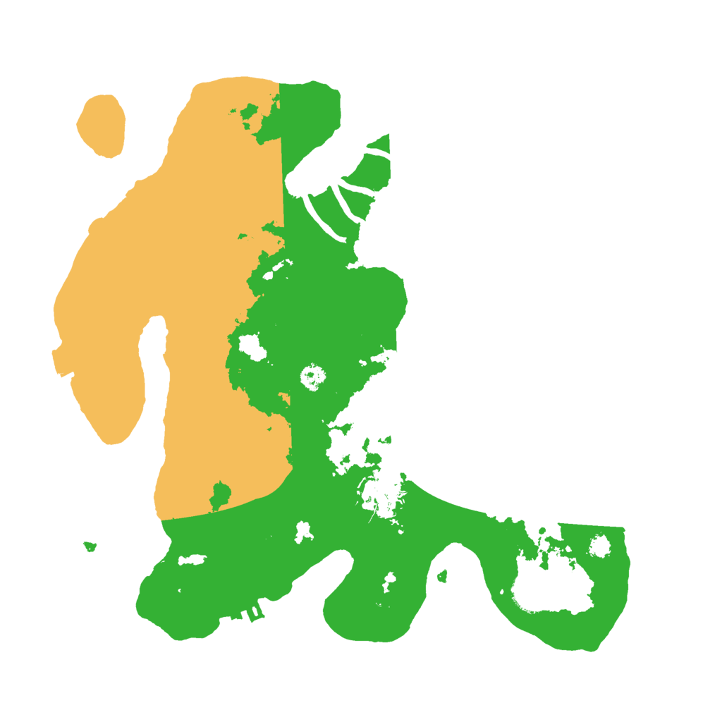 Biome Rust Map: Procedural Map, Size: 3000, Seed: 56496587