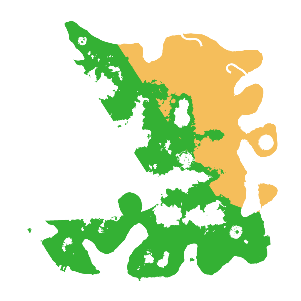 Biome Rust Map: Procedural Map, Size: 3500, Seed: 1084287935