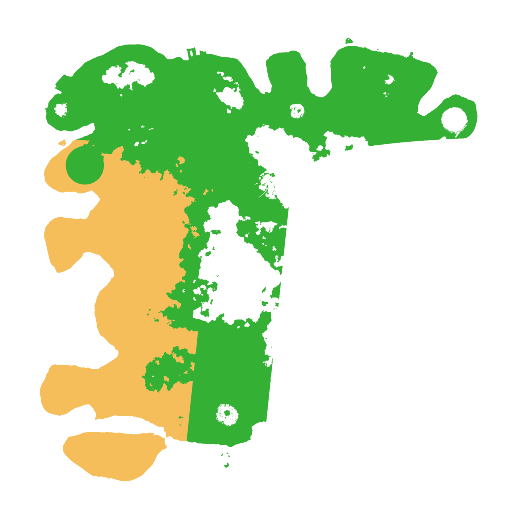 Biome Rust Map: Procedural Map, Size: 3600, Seed: 789777