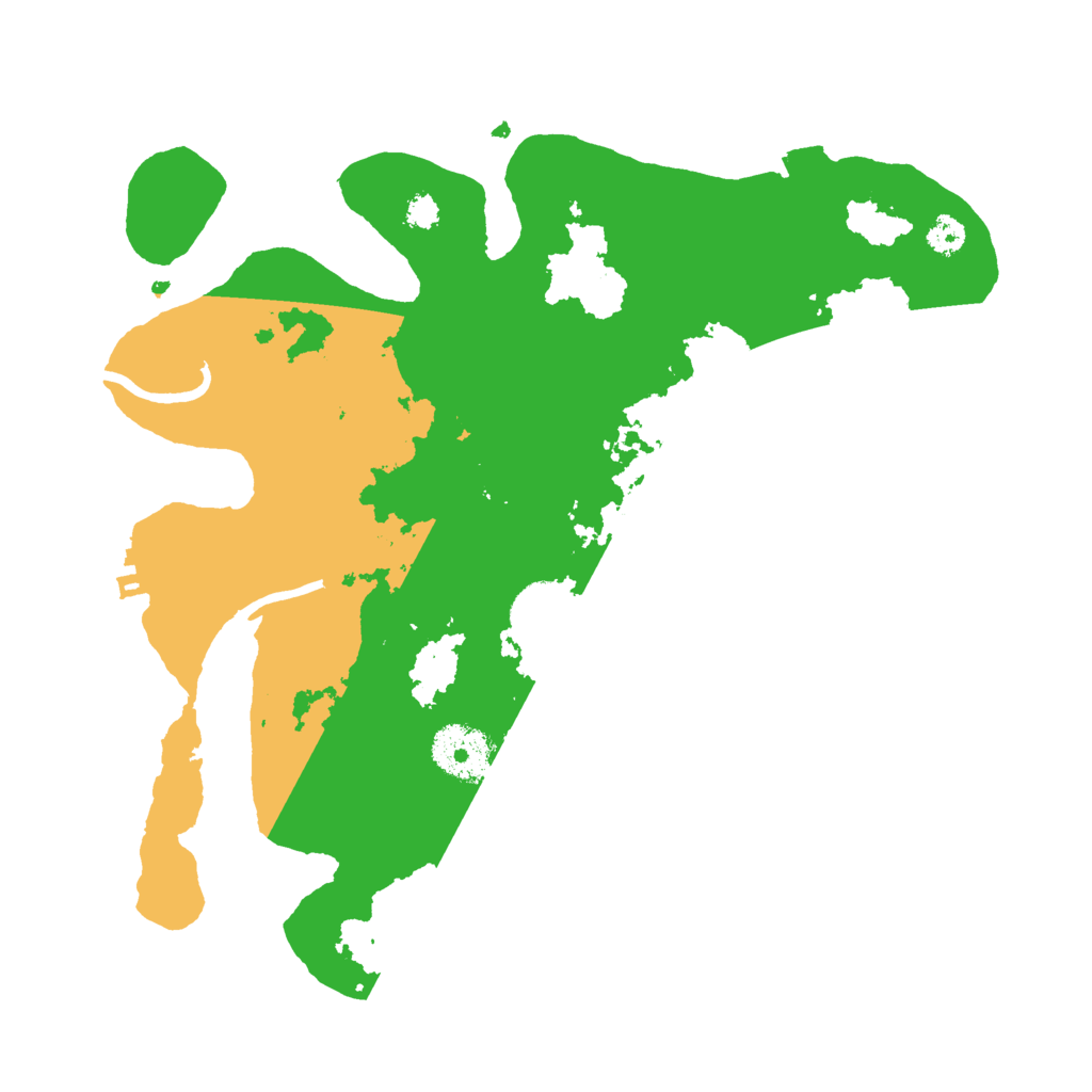 Biome Rust Map: Procedural Map, Size: 3000, Seed: 1002119777