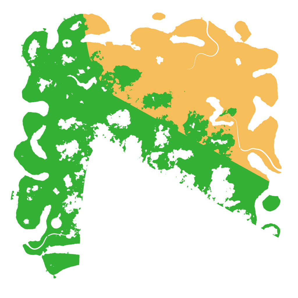 Biome Rust Map: Procedural Map, Size: 5000, Seed: 731022400