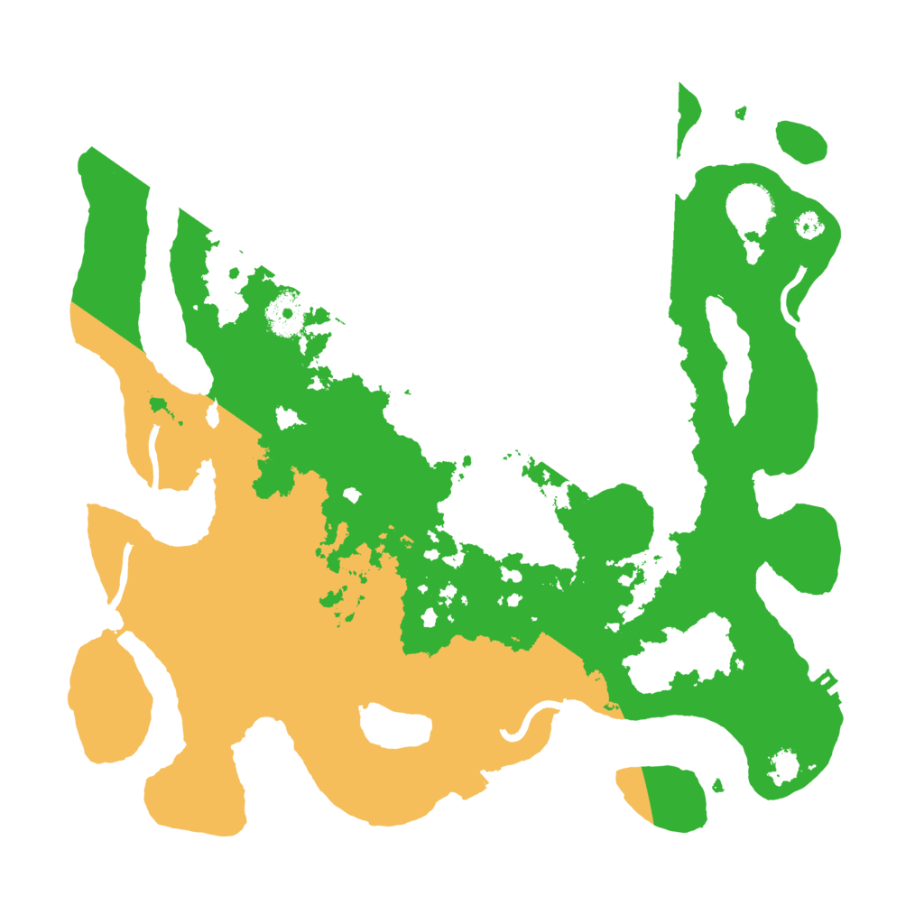 Biome Rust Map: Procedural Map, Size: 3500, Seed: 1952142086